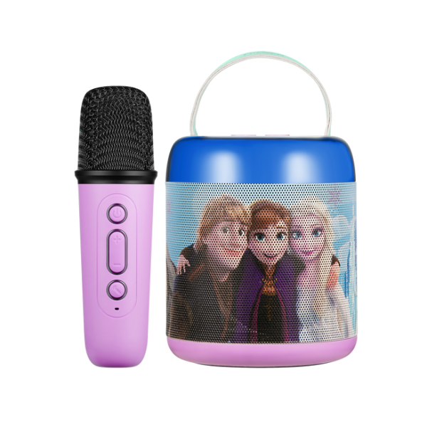 Caixa de Som Karaokê com Microfone Frozen Disney | Händz